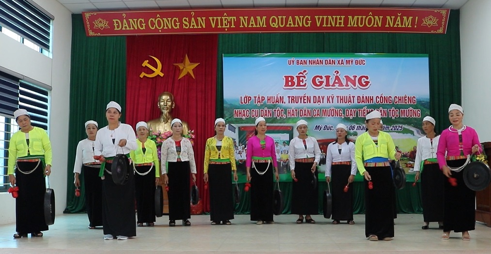 Xã Mỹ Đức bảo tồn và phát huy giá trị văn hóa của đồng bào dân tộc Mường- Ảnh 1.