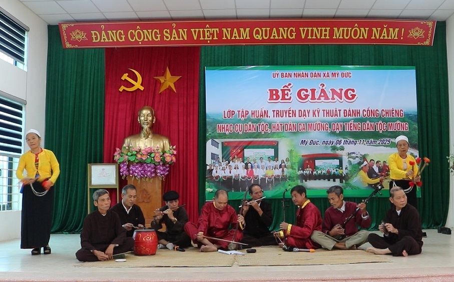 Xã Mỹ Đức bảo tồn và phát huy giá trị văn hóa của đồng bào dân tộc Mường- Ảnh 4.