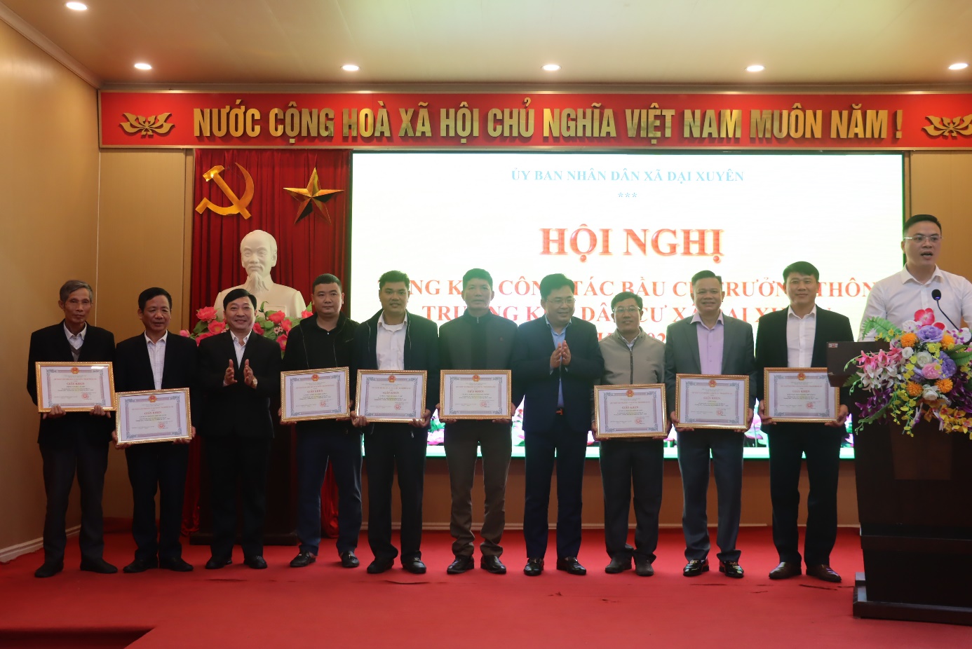 Đại Xuyên tổ chức thành công cuộc bầu cử trưởng thôn, trưởng khu dân cư, nhiệm kỳ 2025 - 2028- Ảnh 5.