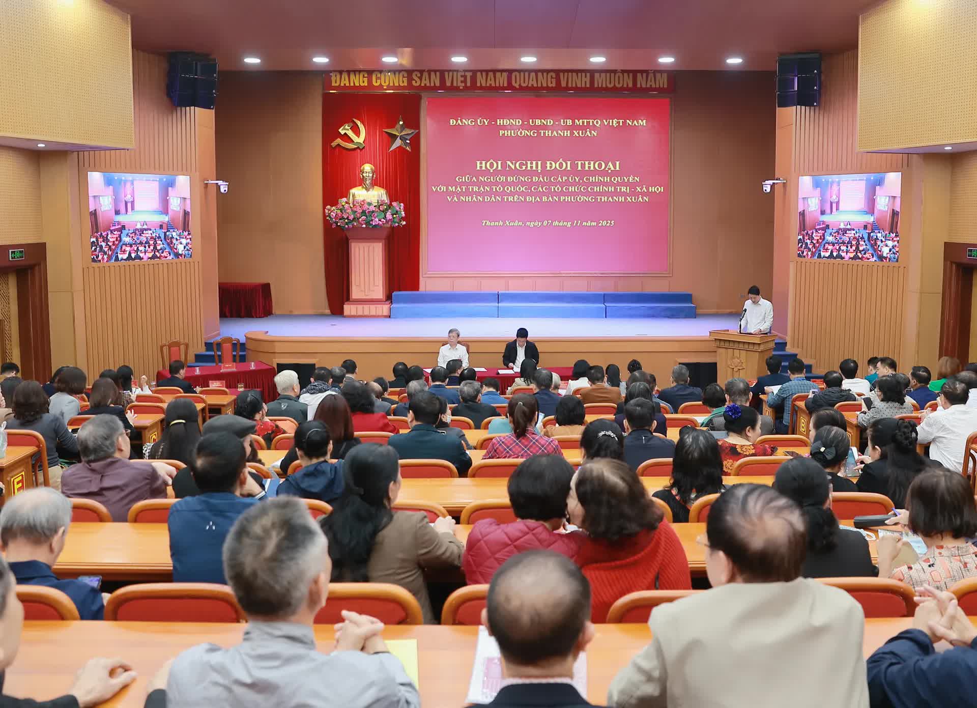 Bí thư Đảng ủy phường Thanh Xuân Nguyễn Huy Cường: Mỗi ý kiến là thước đo năng lực, uy tín cán bộ- Ảnh 1.