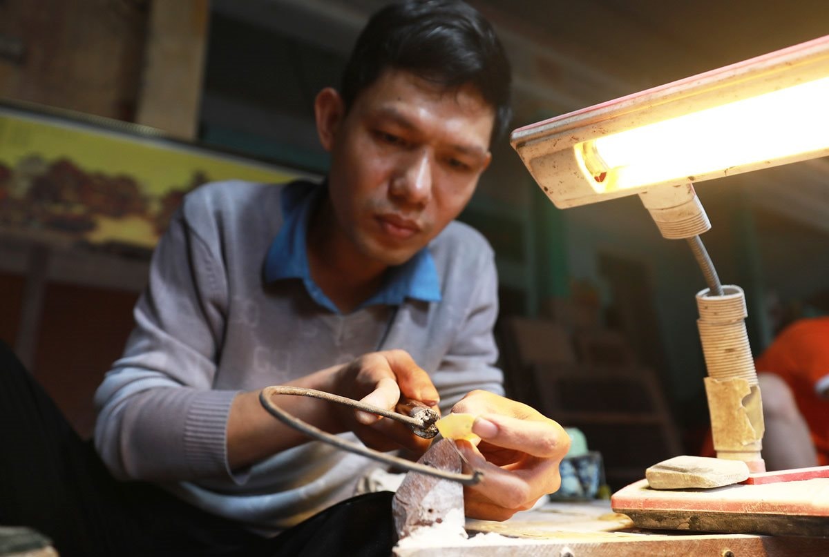 Tinh hoa làng nghề khảm trai Chuôn Ngọ- Ảnh 2.