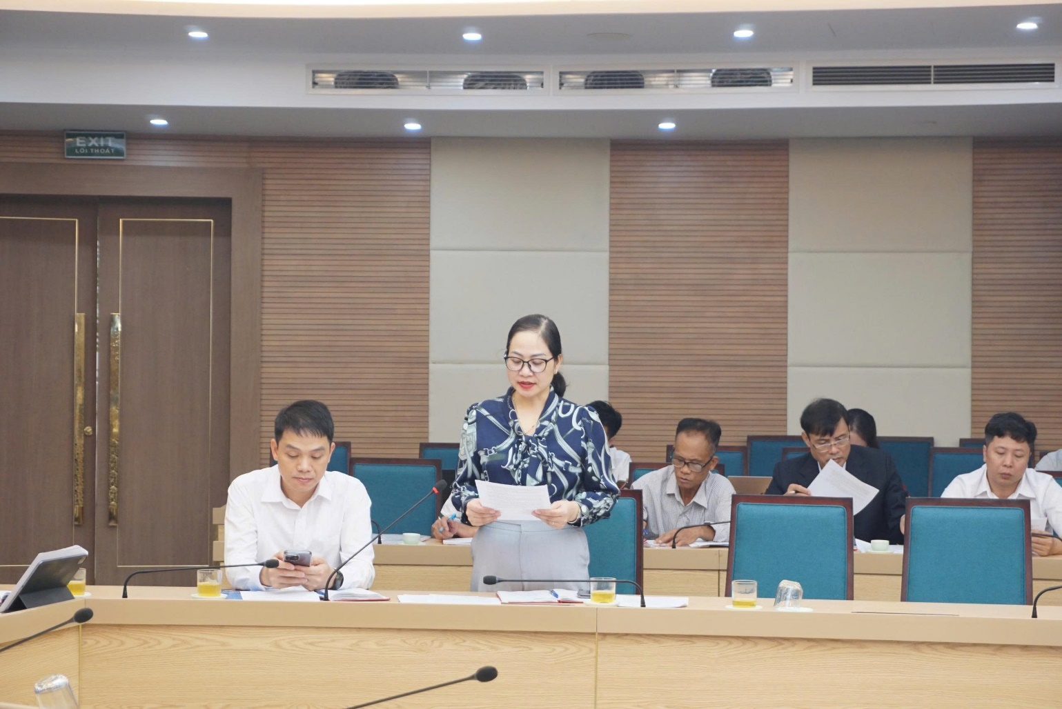 UBND xã Gia Lâm tổ chức hội nghị giao ban tiến độ thực hiện các nhiệm vụ trọng tâm- Ảnh 2.