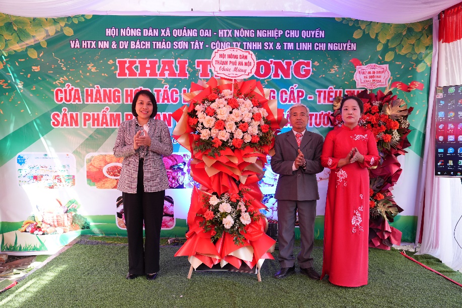 Khai trương cửa hàng nông sản an toàn Quảng Oai: Khẳng định giá trị sạch – bền vững – vì sức khỏe cộng đồng- Ảnh 1.