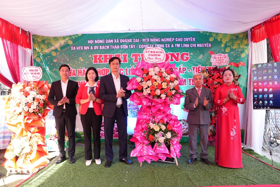 Khai trương cửa hàng nông sản an toàn Quảng Oai: Khẳng định giá trị sạch – bền vững – vì sức khỏe cộng đồng- Ảnh 2.