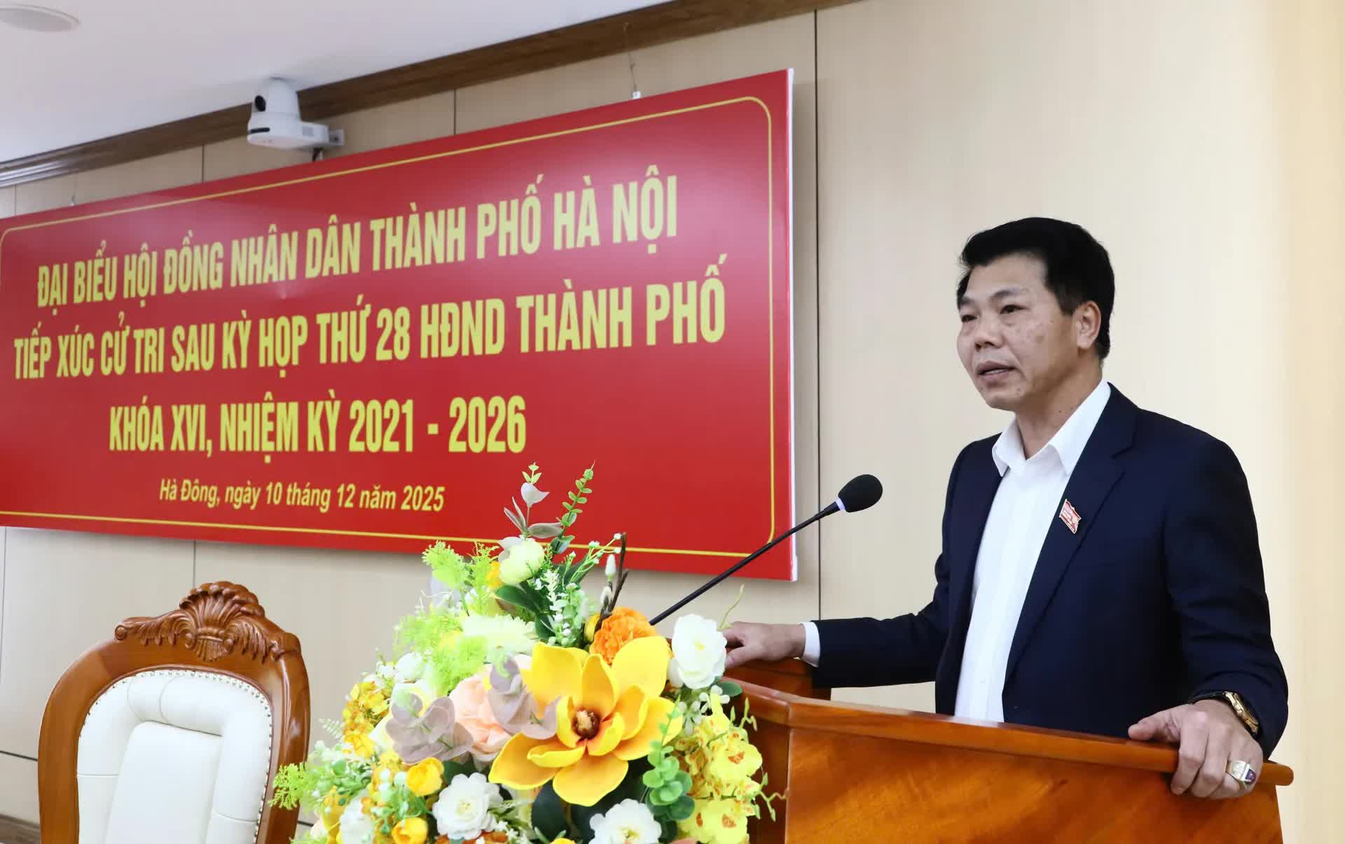 Tổ đại biểu số 10 HĐND Thành phố tiếp xúc cử tri sau Kỳ họp thứ 28- Ảnh 2.