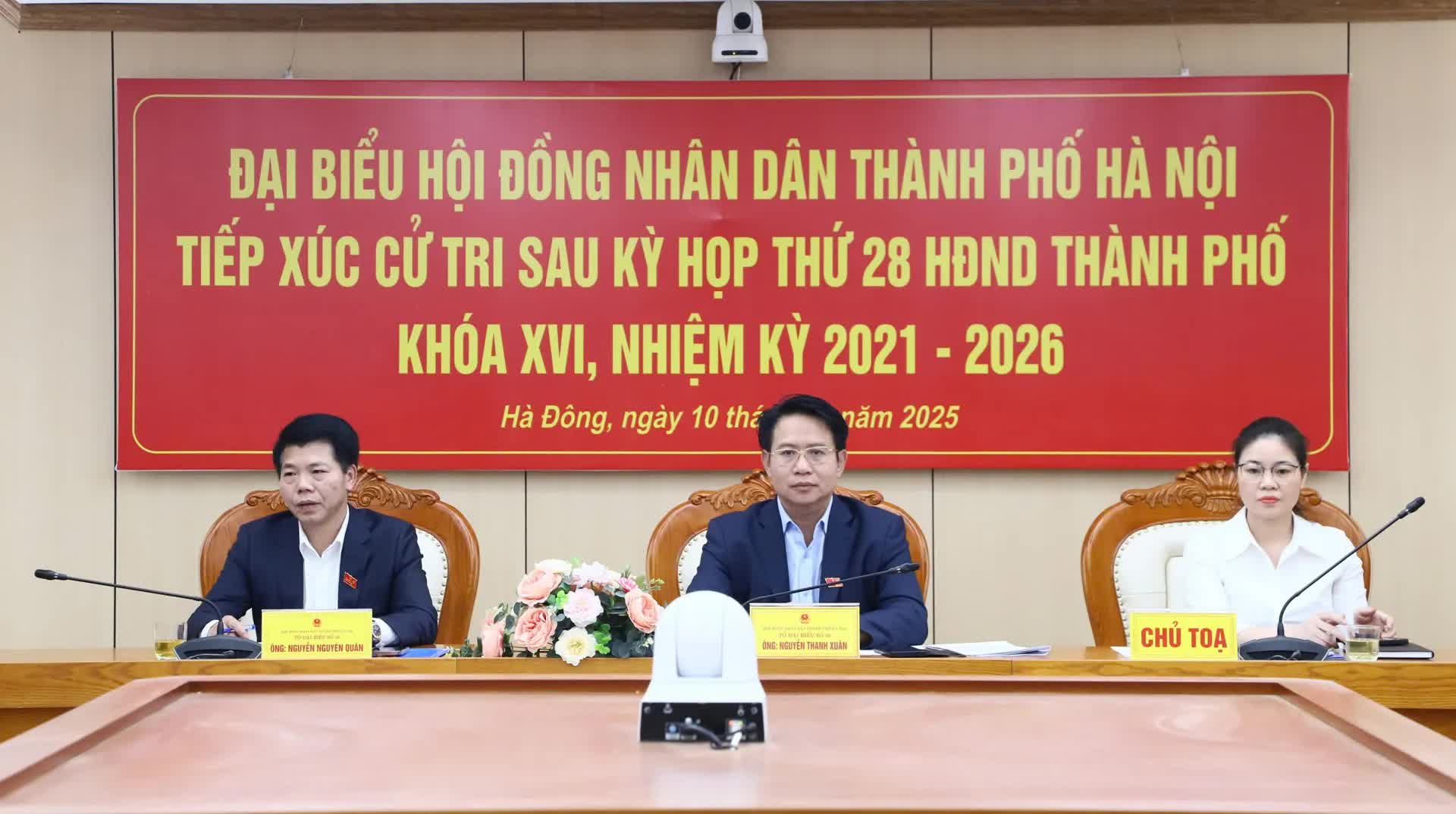 Tổ đại biểu số 10 HĐND Thành phố tiếp xúc cử tri sau Kỳ họp thứ 28- Ảnh 1.