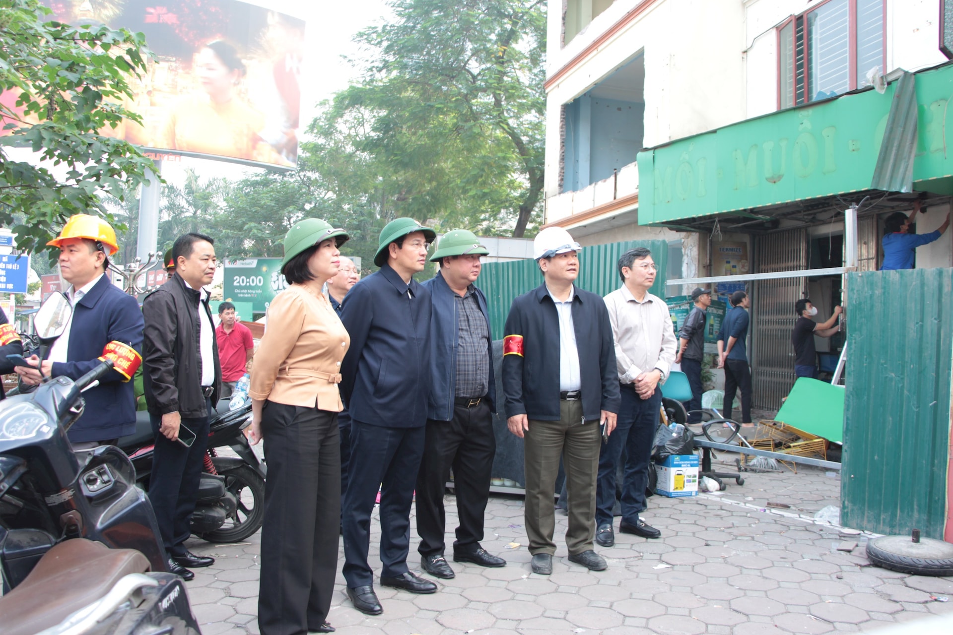 Phường Giảng Võ cơ bản hoàn thành giải phóng mặt bằng đường Vành đai 1 trước thời hạn- Ảnh 3.