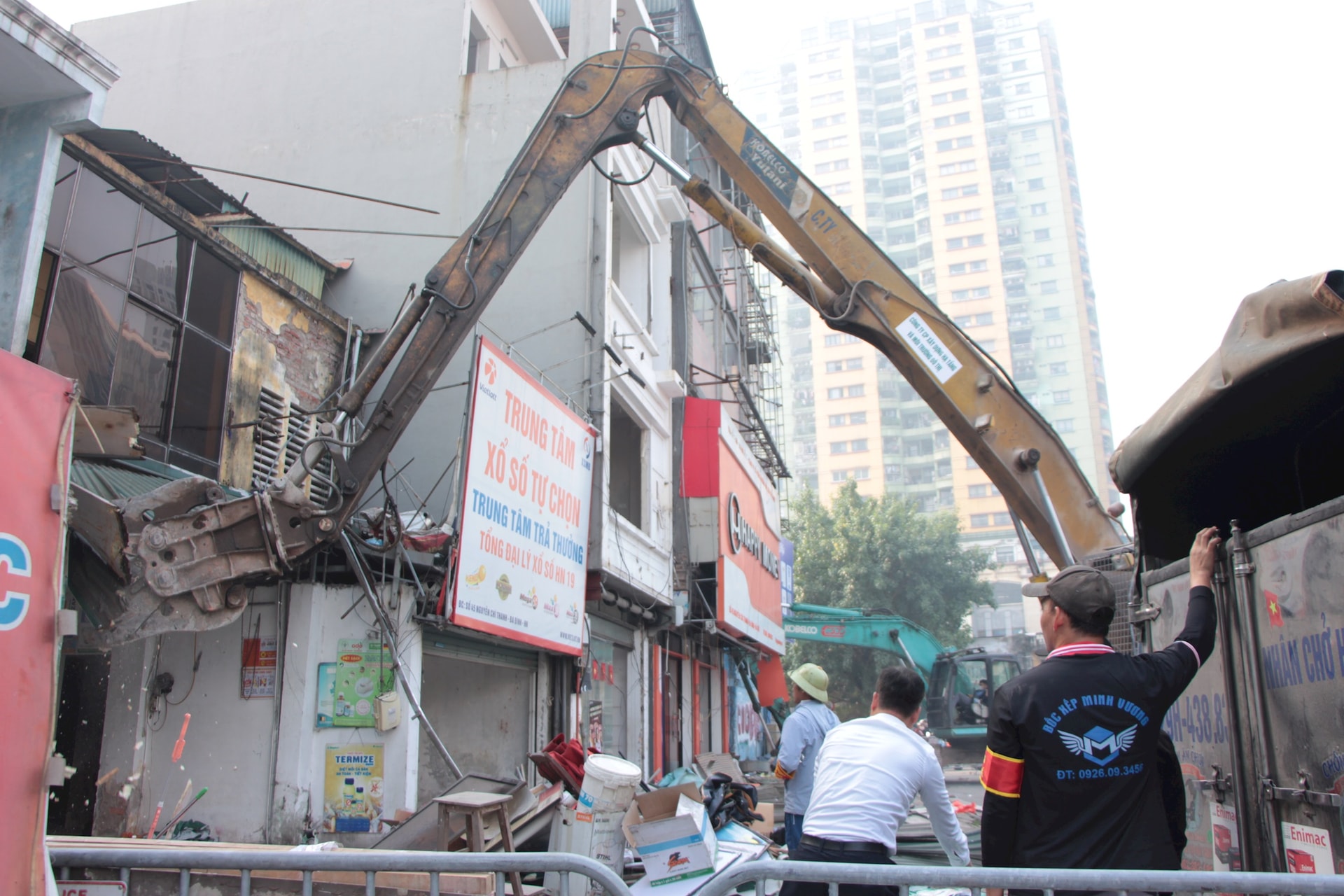 Phường Giảng Võ cơ bản hoàn thành giải phóng mặt bằng đường Vành đai 1 trước thời hạn- Ảnh 4.