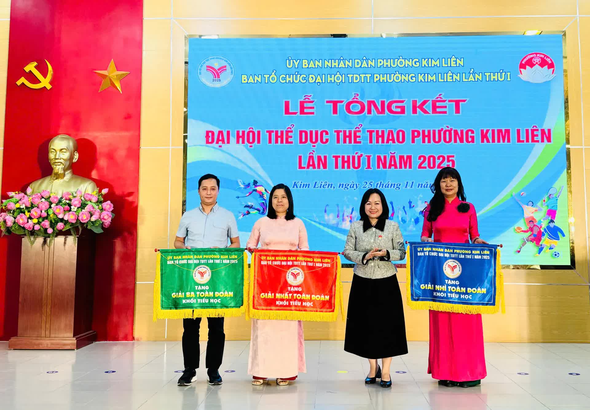 Phường Kim Liên tổng kết Đại hội Thể dục Thể thao lần thứ I năm 2025- Ảnh 3.
