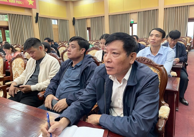 Hoài Đức dự hội nghị trực tuyến tập huấn nghiệp vụ công tác bầu cử- Ảnh 3.