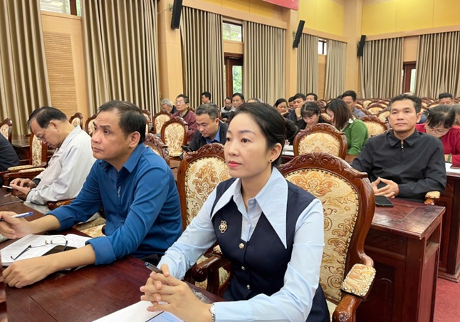 Hoài Đức dự hội nghị trực tuyến tập huấn nghiệp vụ công tác bầu cử- Ảnh 4.