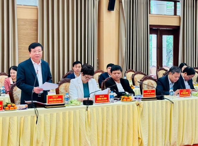 Đoàn giám sát số 07 của Ban Thường vụ Thành ủy Hà Nội làm việc với xã Hoài Đức và An Khánh- Ảnh 5.