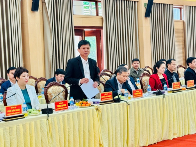 Đoàn giám sát số 07 của Ban Thường vụ Thành ủy Hà Nội làm việc với xã Hoài Đức và An Khánh- Ảnh 6.