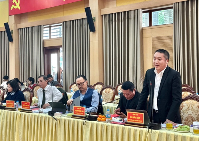 Đoàn giám sát số 07 của Ban Thường vụ Thành ủy Hà Nội làm việc với xã Hoài Đức và An Khánh- Ảnh 7.