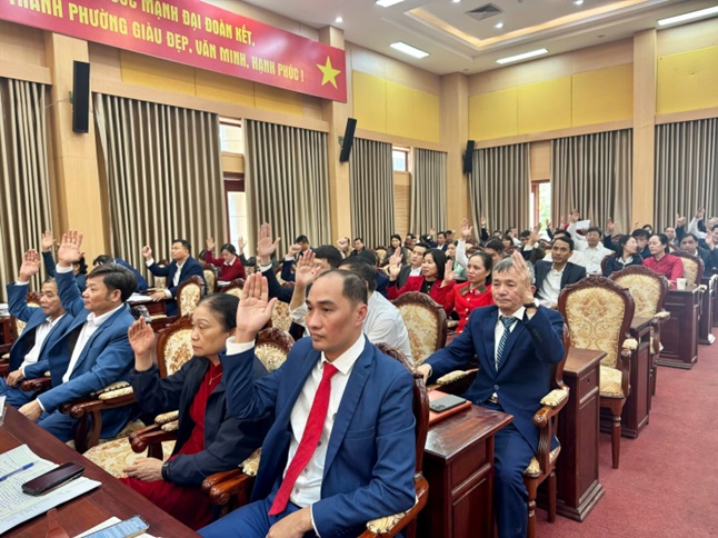 Kỳ họp thứ 3 HĐND xã Hoài Đức khoá I, nhiệm kỳ 2021 - 2026 quyết nghị nhiều nội dung trọng tâm cho năm 2026- Ảnh 13.