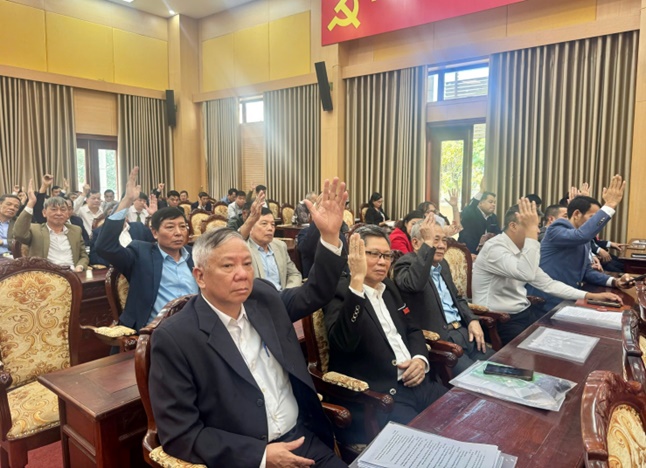 Kỳ họp thứ 3 HĐND xã Hoài Đức khoá I, nhiệm kỳ 2021 - 2026 quyết nghị nhiều nội dung trọng tâm cho năm 2026- Ảnh 14.