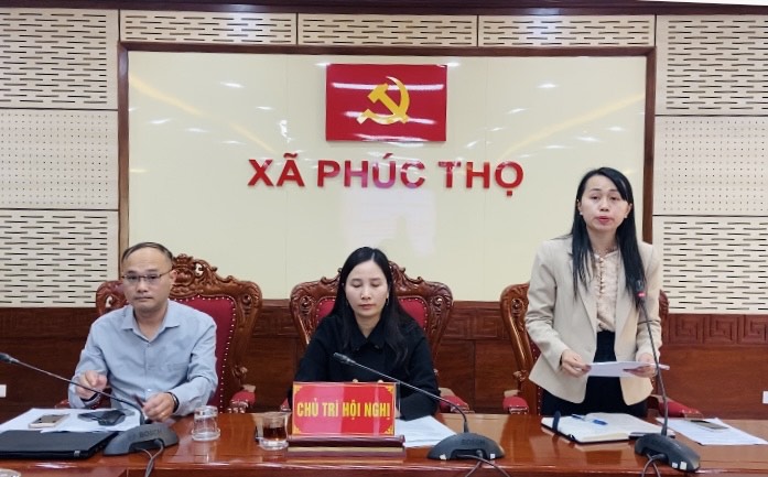 UBMTTQ Việt Nam xã Phúc Thọ công bố Quyết định thành lập Ban Thanh tra nhân dân; tổng kết hoạt động Thanh tra nhân dân, giám sát đầu tư cộng đồng năm 2025- Ảnh 2.