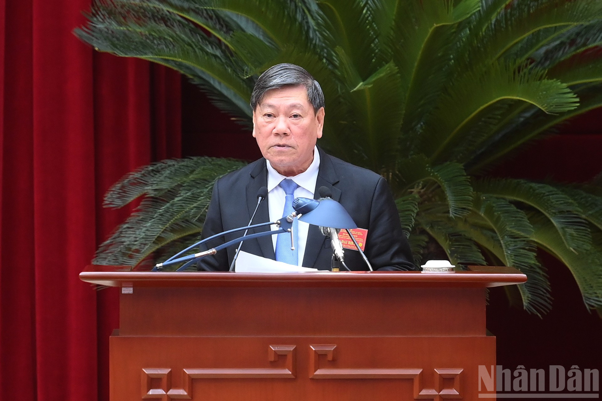 [Ảnh] Tổng Bí thư Tô Lâm chủ trì Hội nghị toàn quốc tổng kết công tác phòng, chống tham nhũng, lãng phí, tiêu cực nhiệm kỳ Đại hội XIII của Đảng- Ảnh 6.