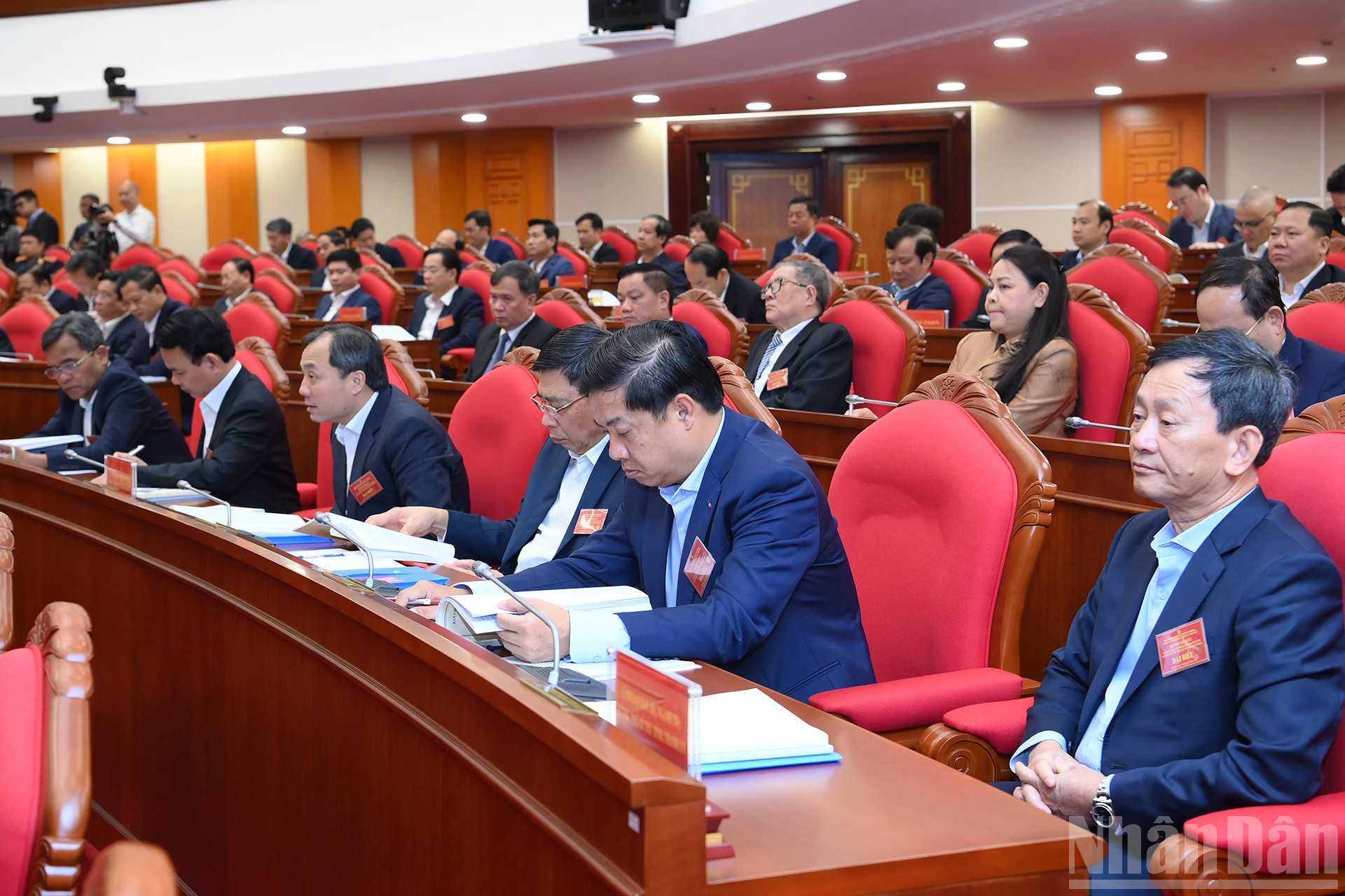 [Ảnh] Tổng Bí thư Tô Lâm chủ trì Hội nghị toàn quốc tổng kết công tác phòng, chống tham nhũng, lãng phí, tiêu cực nhiệm kỳ Đại hội XIII của Đảng- Ảnh 10.