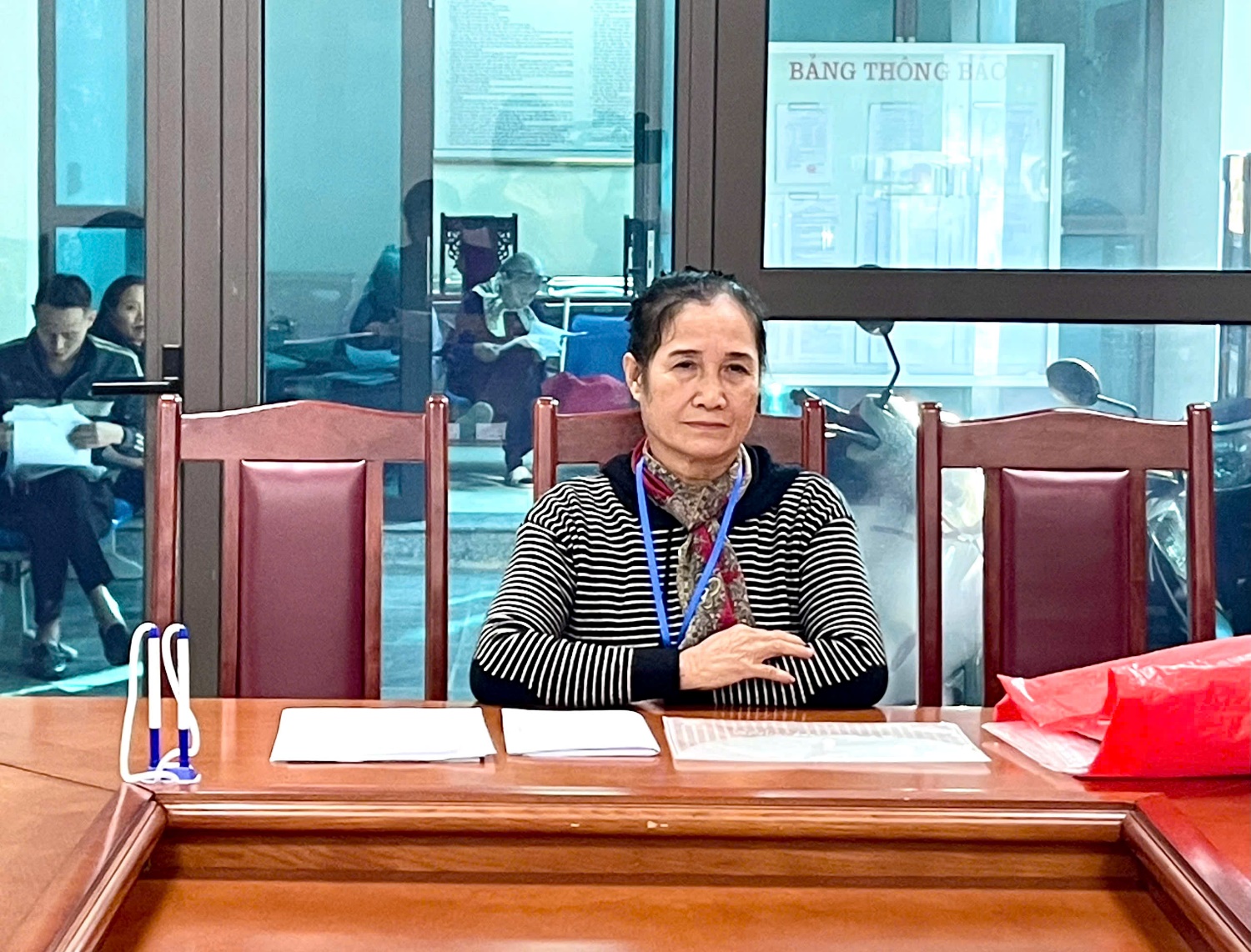 Đồng chí Nguyễn Hoàng Trường - TUV, Bí thư Đảng ủy, Chủ tịch HĐND xã tiếp công dân định kỳ tháng 12- Ảnh 2.