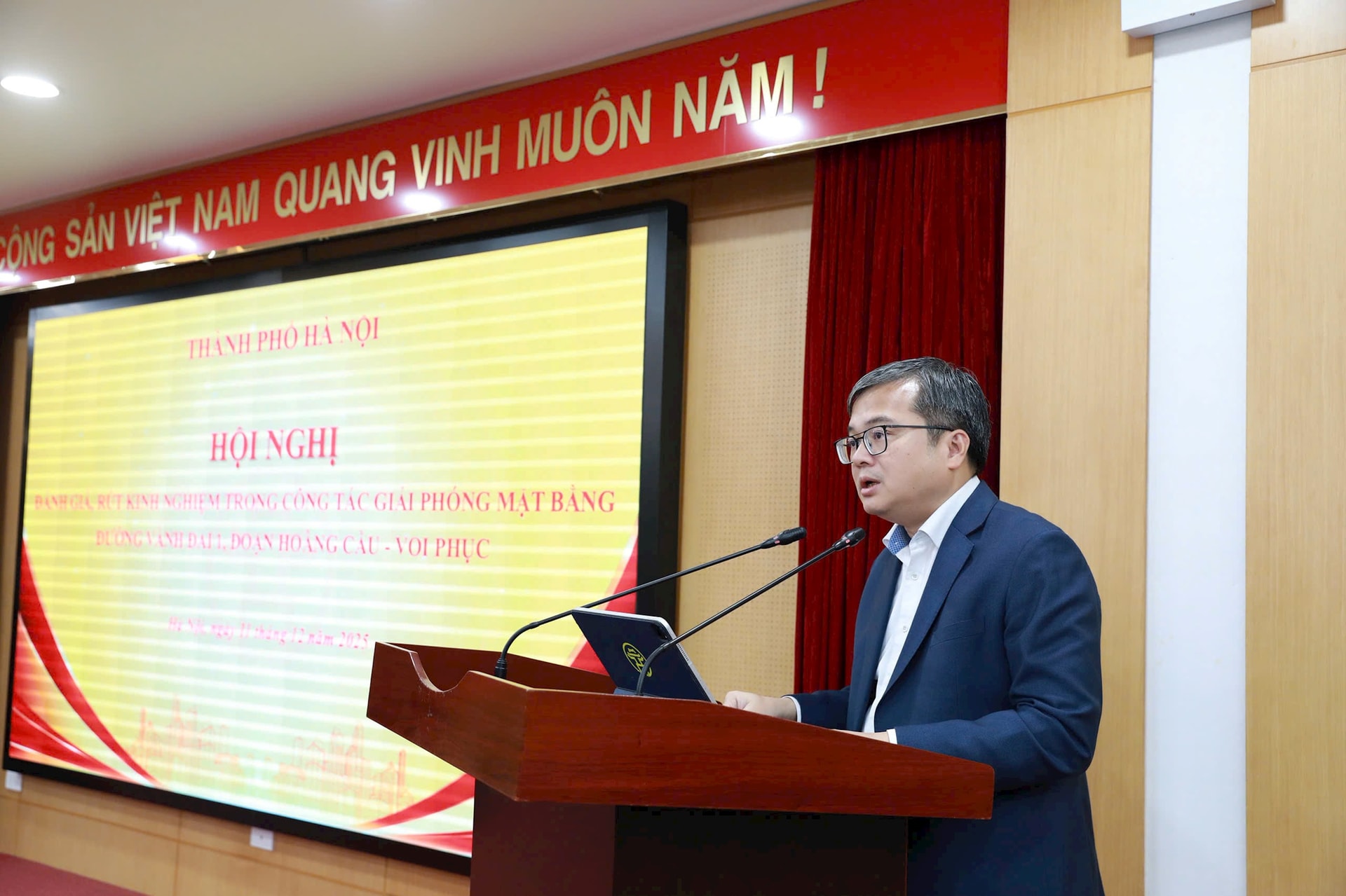 Bí thư Thành ủy Nguyễn Duy Ngọc: Gửi lời cảm ơn và biểu dương các hộ gia đình, tổ chức đồng thuận hoàn thành giải phóng mặt bằng dự án Vành đai 1- Ảnh 3.