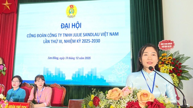 Công đoàn Công ty Julie Sandlau Việt Nam tổ chức Đại hội nhiệm kỳ 2025-2030- Ảnh 10.