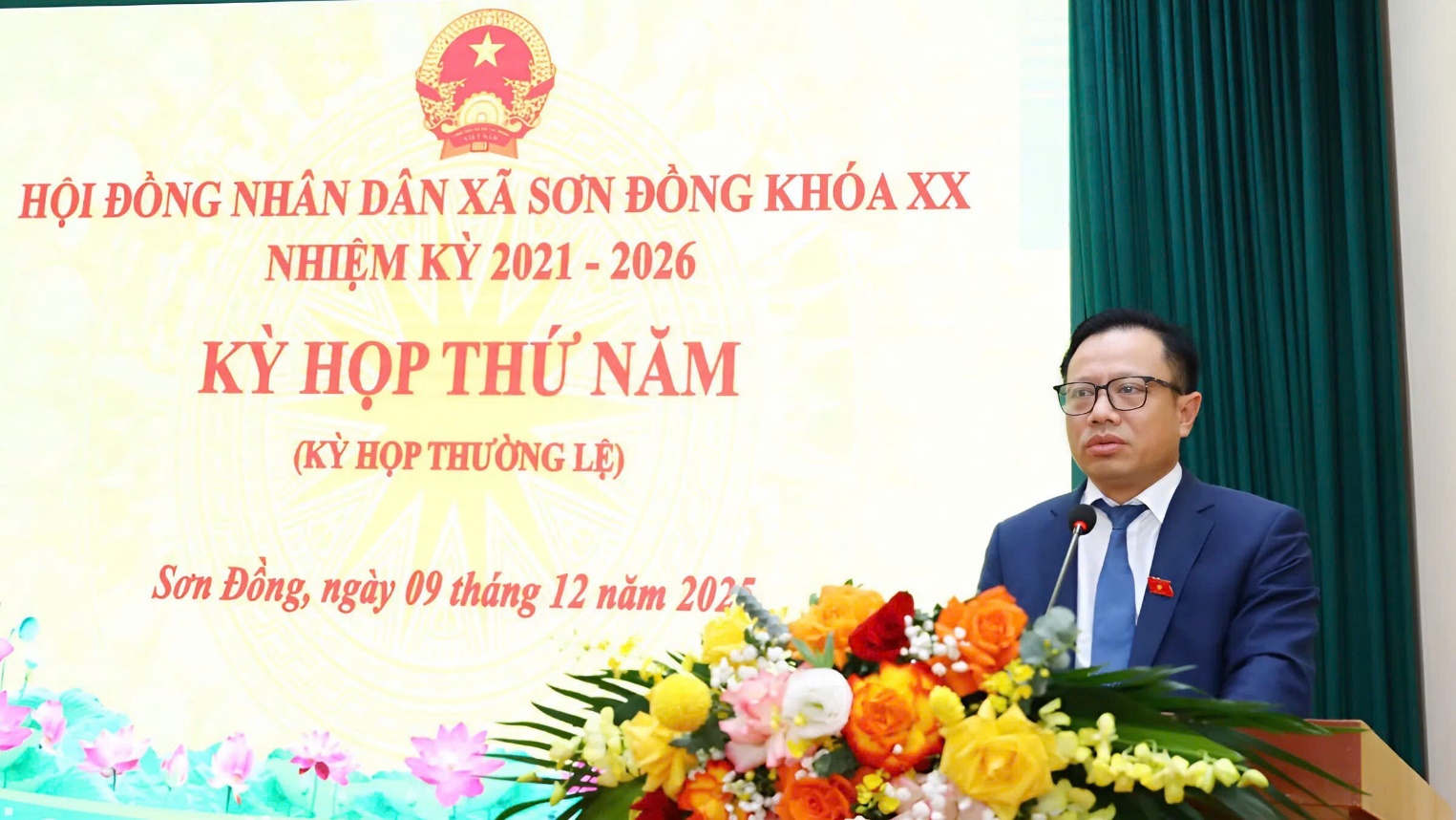Kỳ họp thứ Năm HĐND xã Sơn Đồng khóa XX thống nhất ban hành 7 Nghị quyết- Ảnh 4.