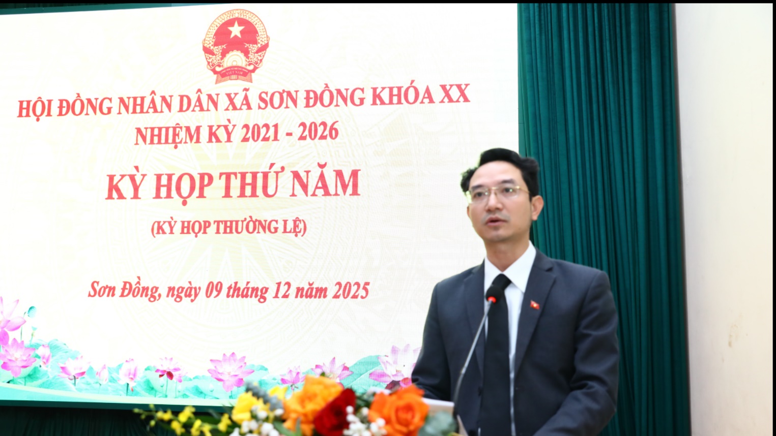 Kỳ họp thứ Năm HĐND xã Sơn Đồng khóa XX thống nhất ban hành 7 Nghị quyết- Ảnh 7.