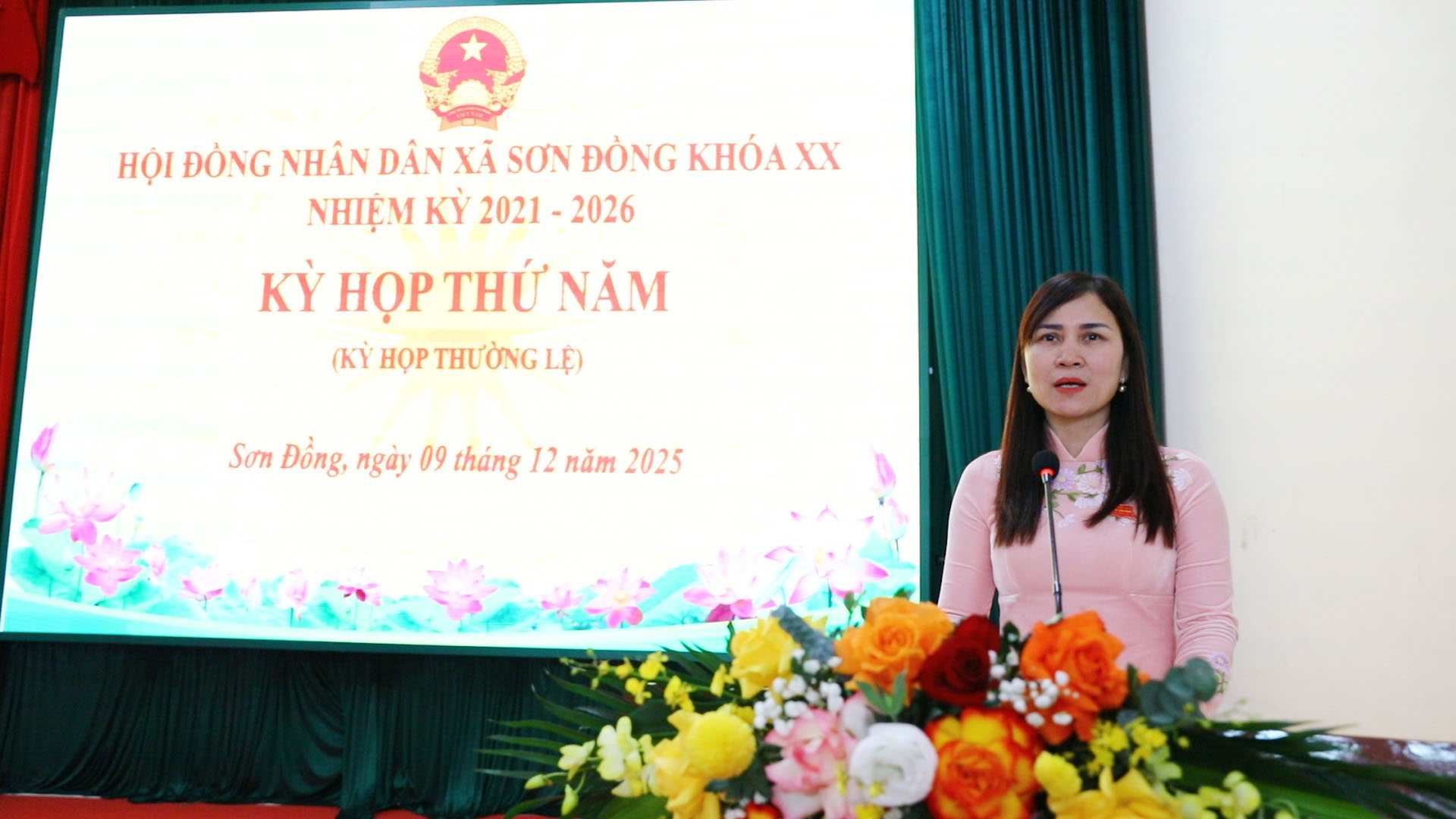 Kỳ họp thứ Năm HĐND xã Sơn Đồng khóa XX thống nhất ban hành 7 Nghị quyết- Ảnh 9.