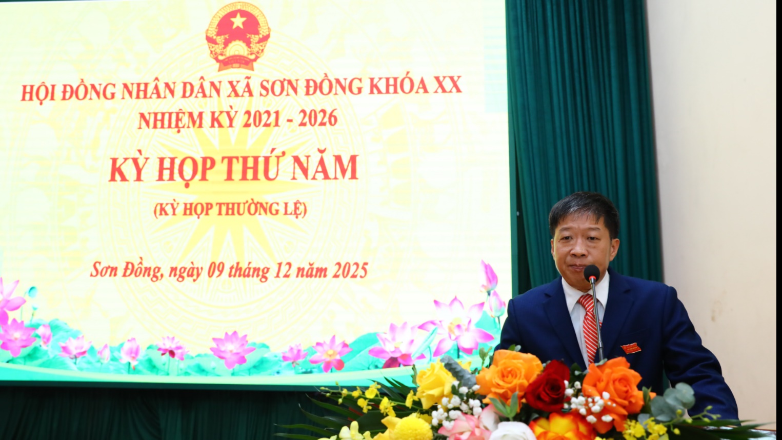 Kỳ họp thứ Năm HĐND xã Sơn Đồng khóa XX thống nhất ban hành 7 Nghị quyết- Ảnh 10.
