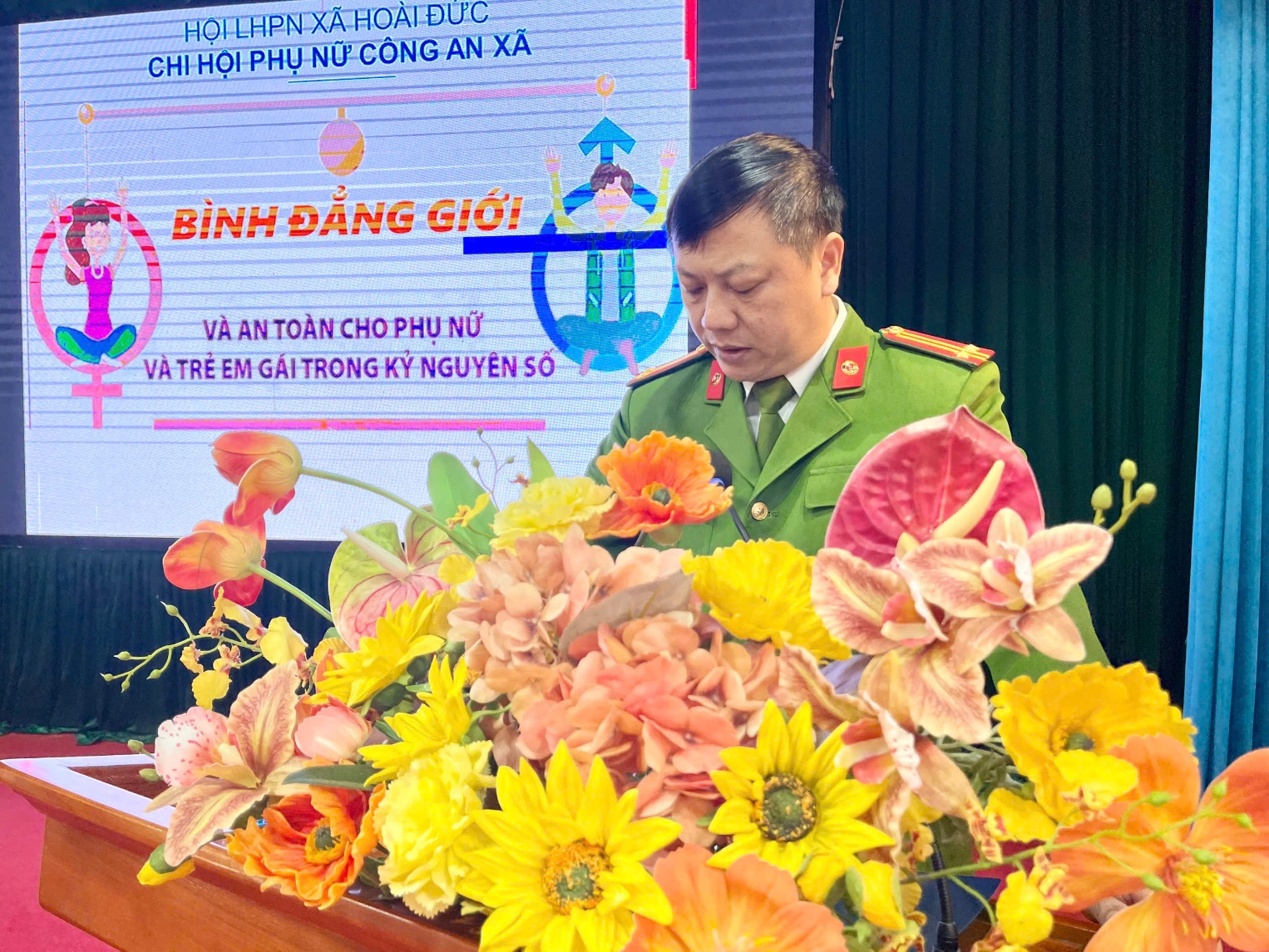 Hội Liên hiệp Phụ nữ xã Hoài Đức tổ chức hội nghị tọa đàm về Bình đẳng giới- Ảnh 2.