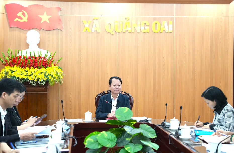 Quảng Oai chủ động trong các bước chuẩn bị cho cuộc bầu cử nhiệm kỳ 2026–2031- Ảnh 1.