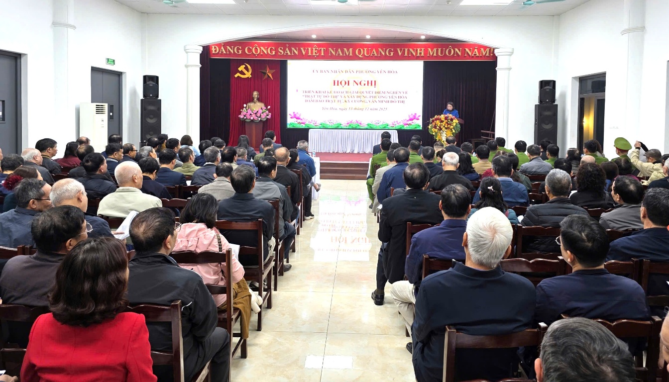 Quyết tâm giải quyết các điểm nghẽn về trật tự đô thị trên địa bàn phường - Ảnh 1.