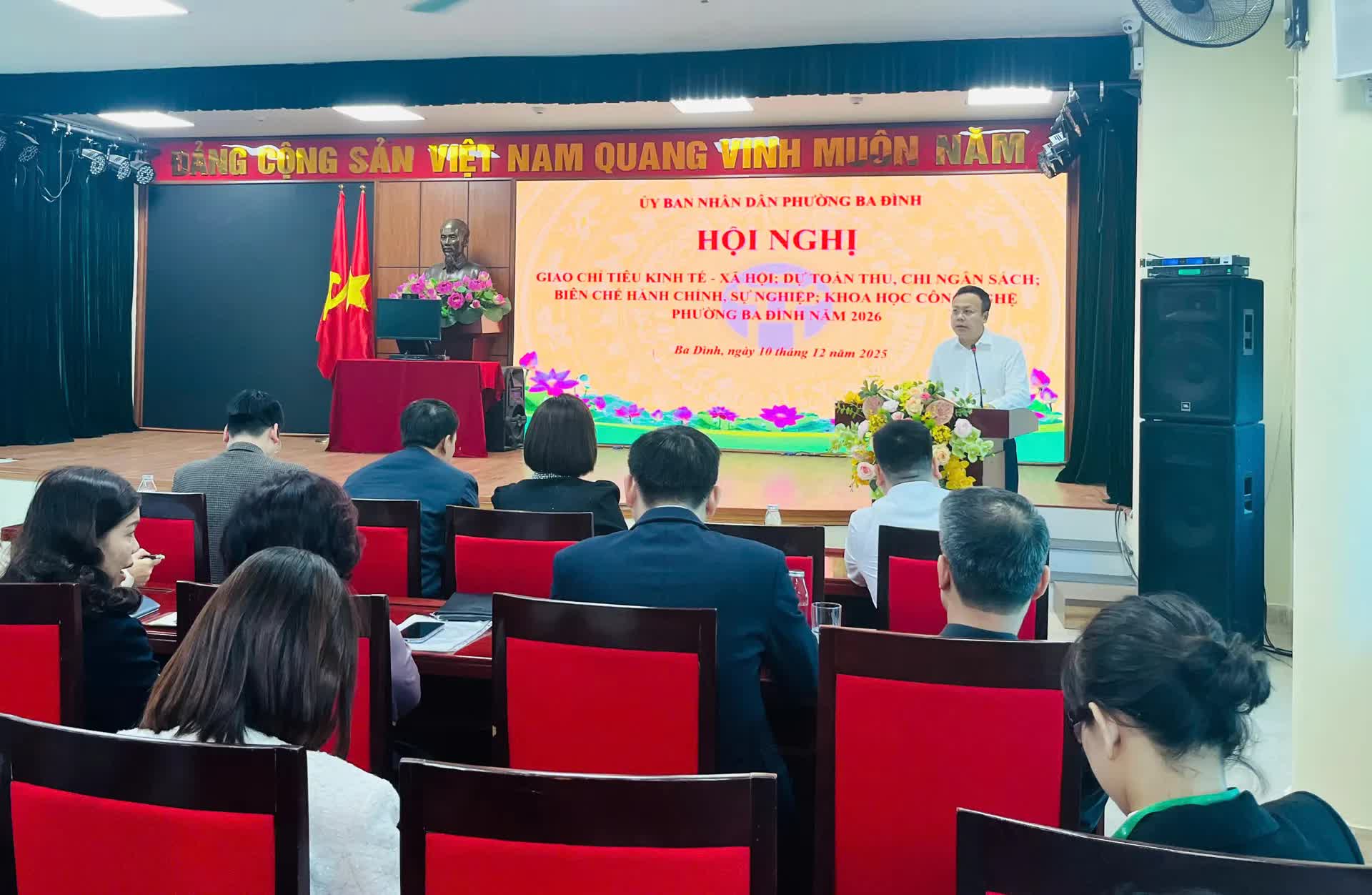 Phường Ba Đình tăng tốc thu ngân sách, đẩy mạnh đầu tư công- Ảnh 1.