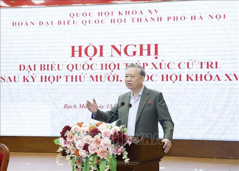 Tổng Bí thư Tô Lâm: Hà Nội tập trung vào 5 ưu tiên trong những định hướng lớn- Ảnh 4.