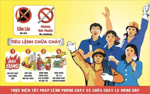TĂNG CƯỜNG ĐẢM BẢO AN TOÀN PHÒNG CHÁY, CHỮA CHÁY ĐỐI VỚI KHO HÀNG HÓA, XƯỞNG SẢN XUẤT