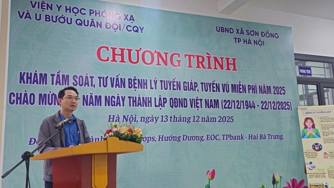 Sơn Đồng: gần 300 trường hợp được khám, tư vấn chăm sóc sức khỏe- Ảnh 1.