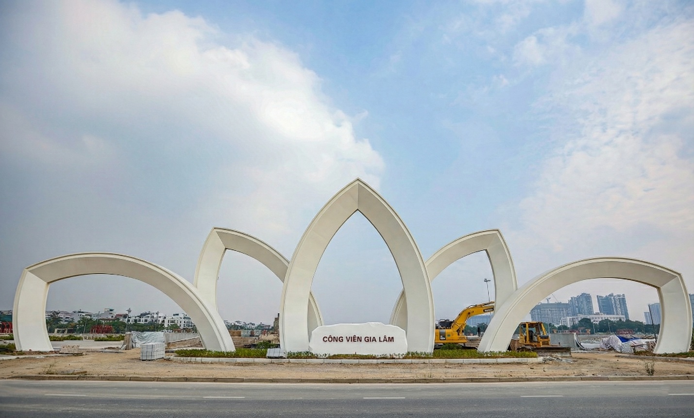 Công viên Gia Lâm đang dần hoàn thiện- Ảnh 5.