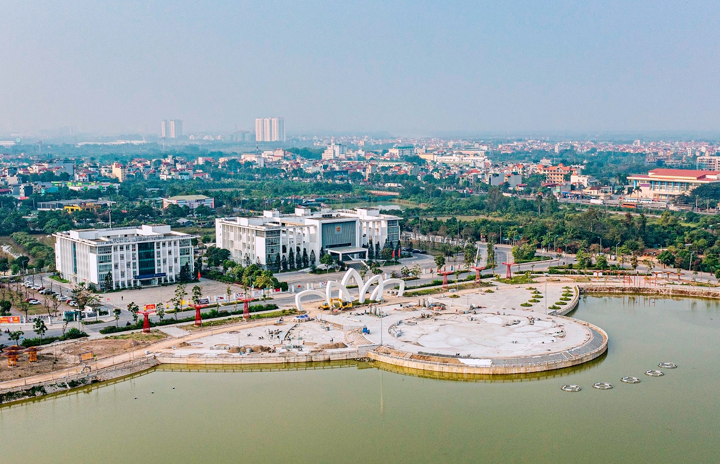 Công viên Gia Lâm đang dần hoàn thiện- Ảnh 6.