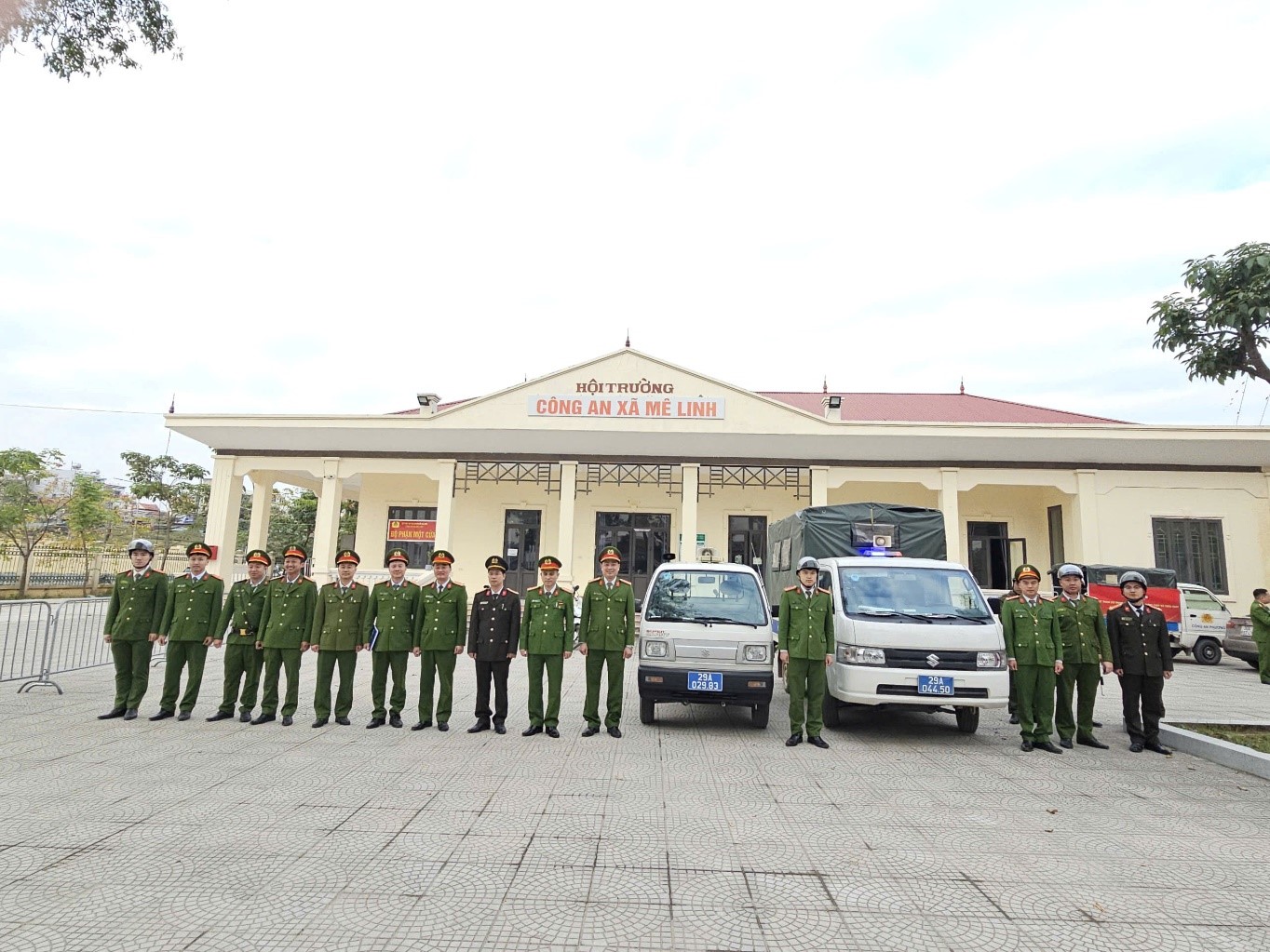 Công an xã Mê Linh ra quân mở đợt cao điểm tấn công, trấn áp tội phạm- Ảnh 2.