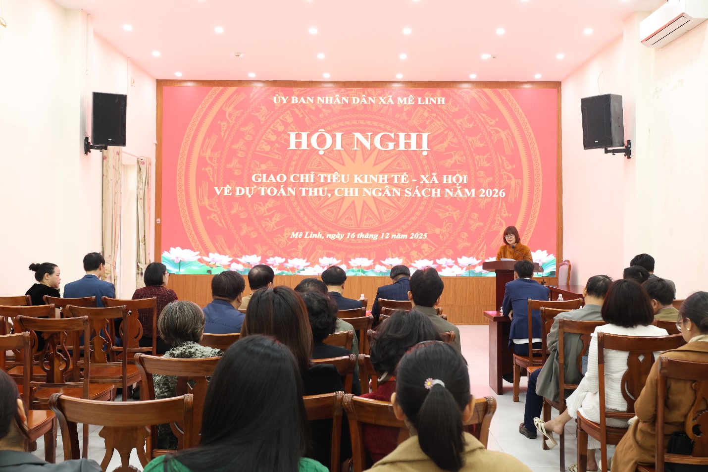 Mê Linh giao chỉ tiêu Kinh tế - xã hội và dự toán thu, chi ngân sách năm 2026- Ảnh 1.