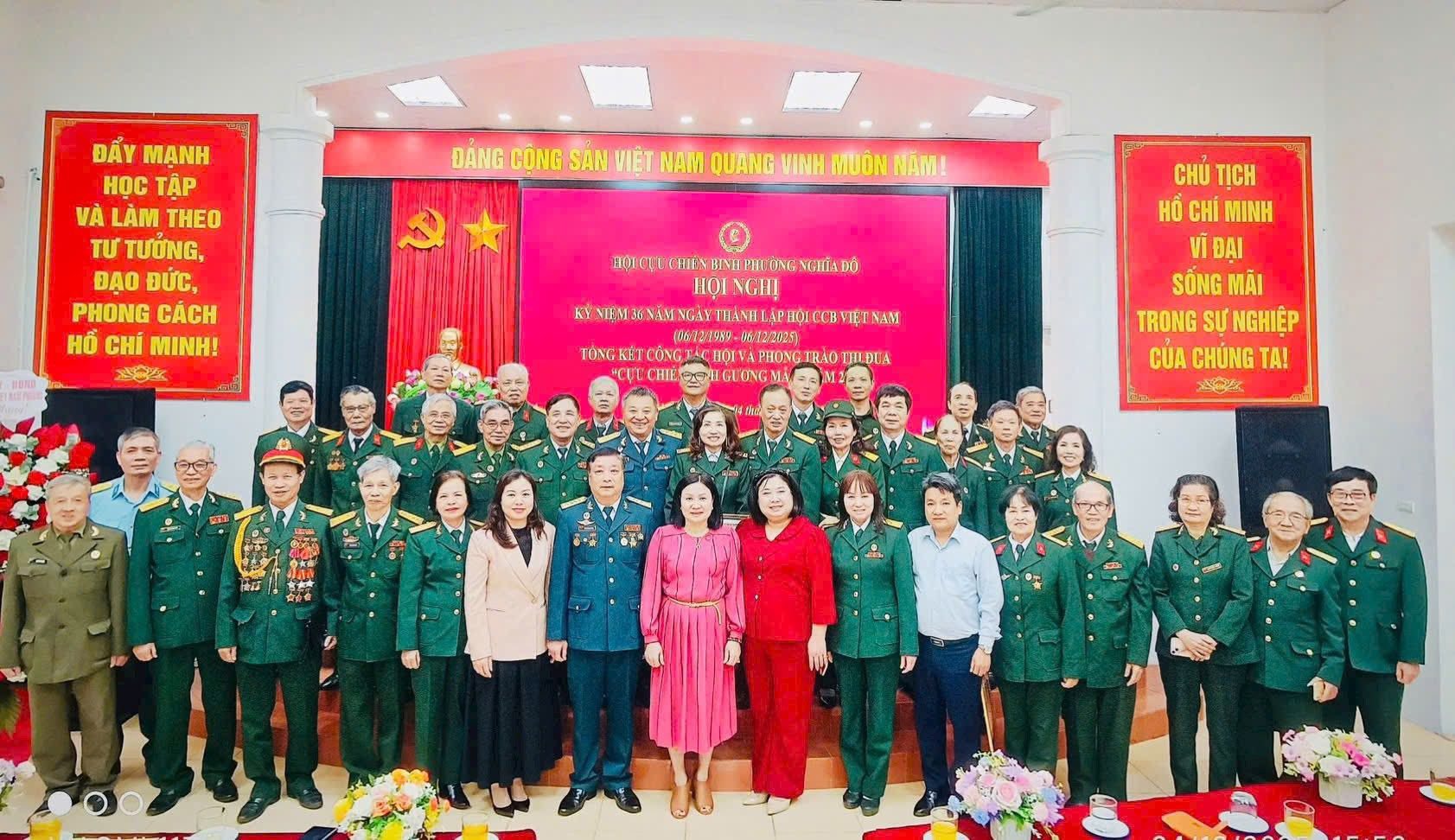 Chúc mừng Ngày truyền thống Hội Cựu chiến binh Việt Nam ( 06/12/1989 - 06/12/2025).- Ảnh 1.