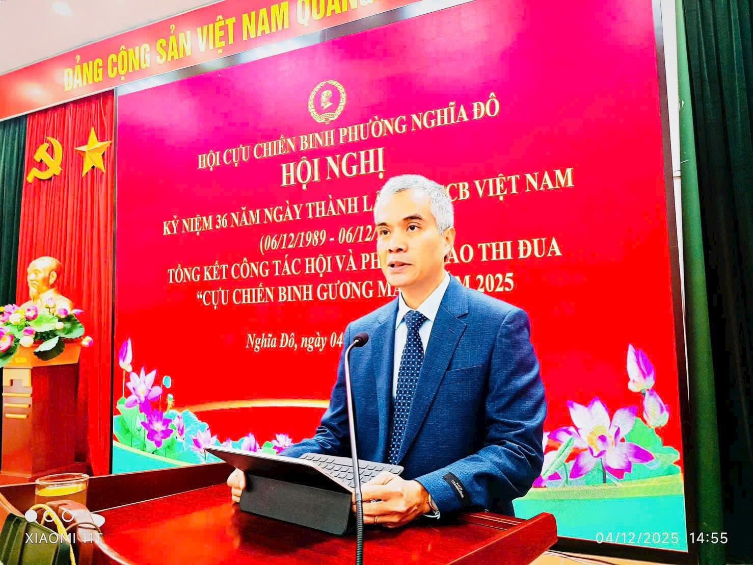Chúc mừng Ngày truyền thống Hội Cựu chiến binh Việt Nam ( 06/12/1989 - 06/12/2025).- Ảnh 3.