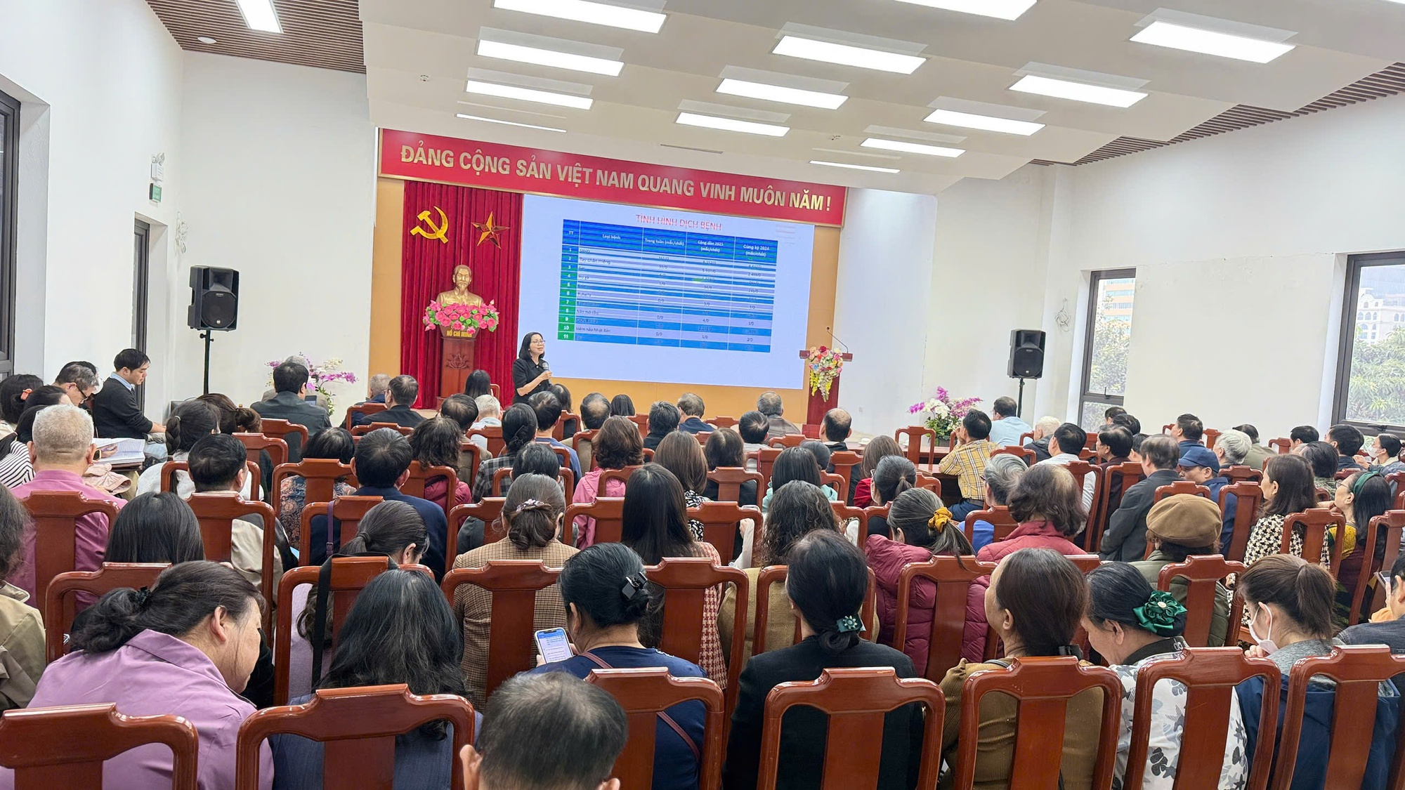 Hội nghị tập huấn bồi dưỡng kiến thức công tác phòng, chống dịch bệnh Đông Xuân năm 2025- Ảnh 1.