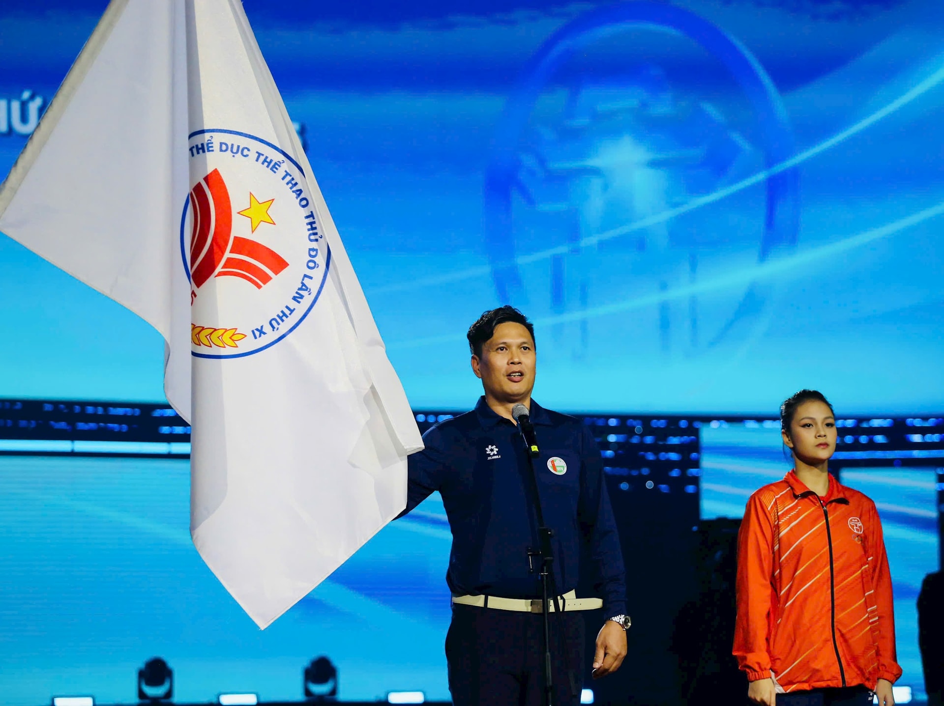 Tưng bừng Lễ khai mạc Đại hội Thể dục thể thao Thủ đô lần thứ XI - năm 2025- Ảnh 7.