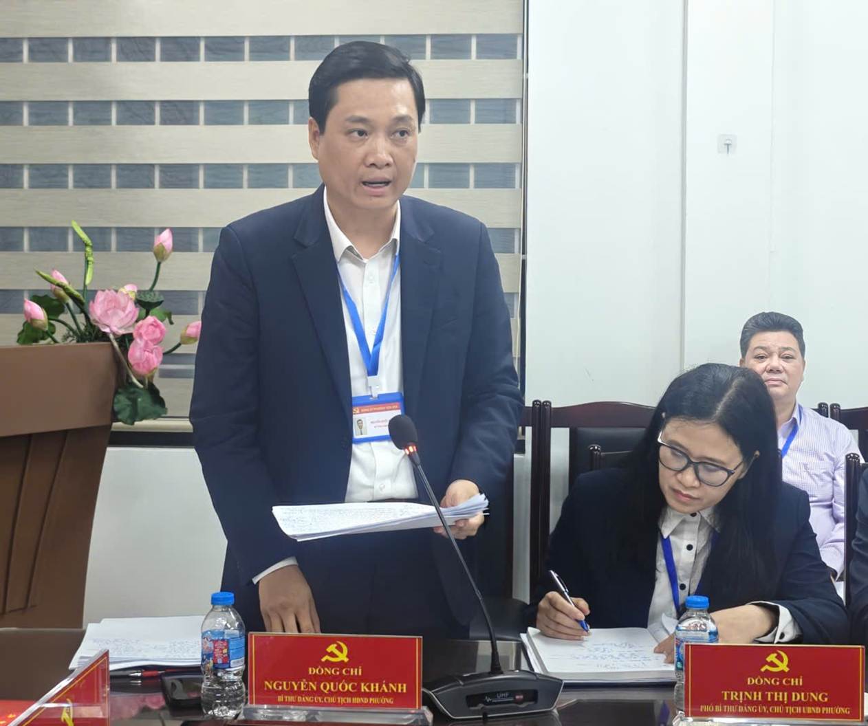 Phường Yên Hòa tiếp đoàn giám sát số 15 của Thành uỷ Hà Nội theo Kế hoạch số 10 -KH/TU ngày 30/11/2025- Ảnh 2.