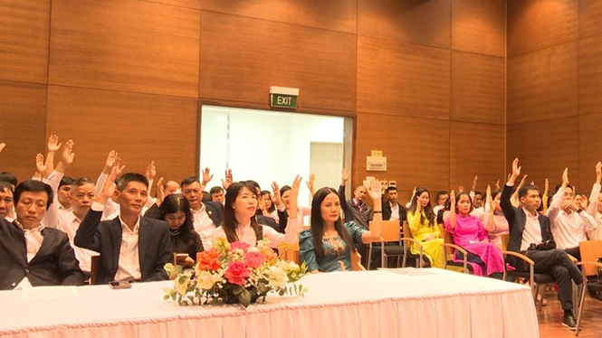 Đại hội Công đoàn Công ty TNHH phát triển đô thị mới An Khánh- Ảnh 8.