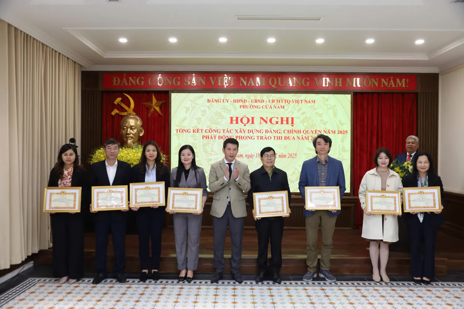 Phường Cửa Nam tổng kết công tác năm 2025, phát động phong trào thi đua năm 2026- Ảnh 2.