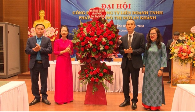 Đại hội Công đoàn Công ty TNHH phát triển đô thị mới An Khánh- Ảnh 1.