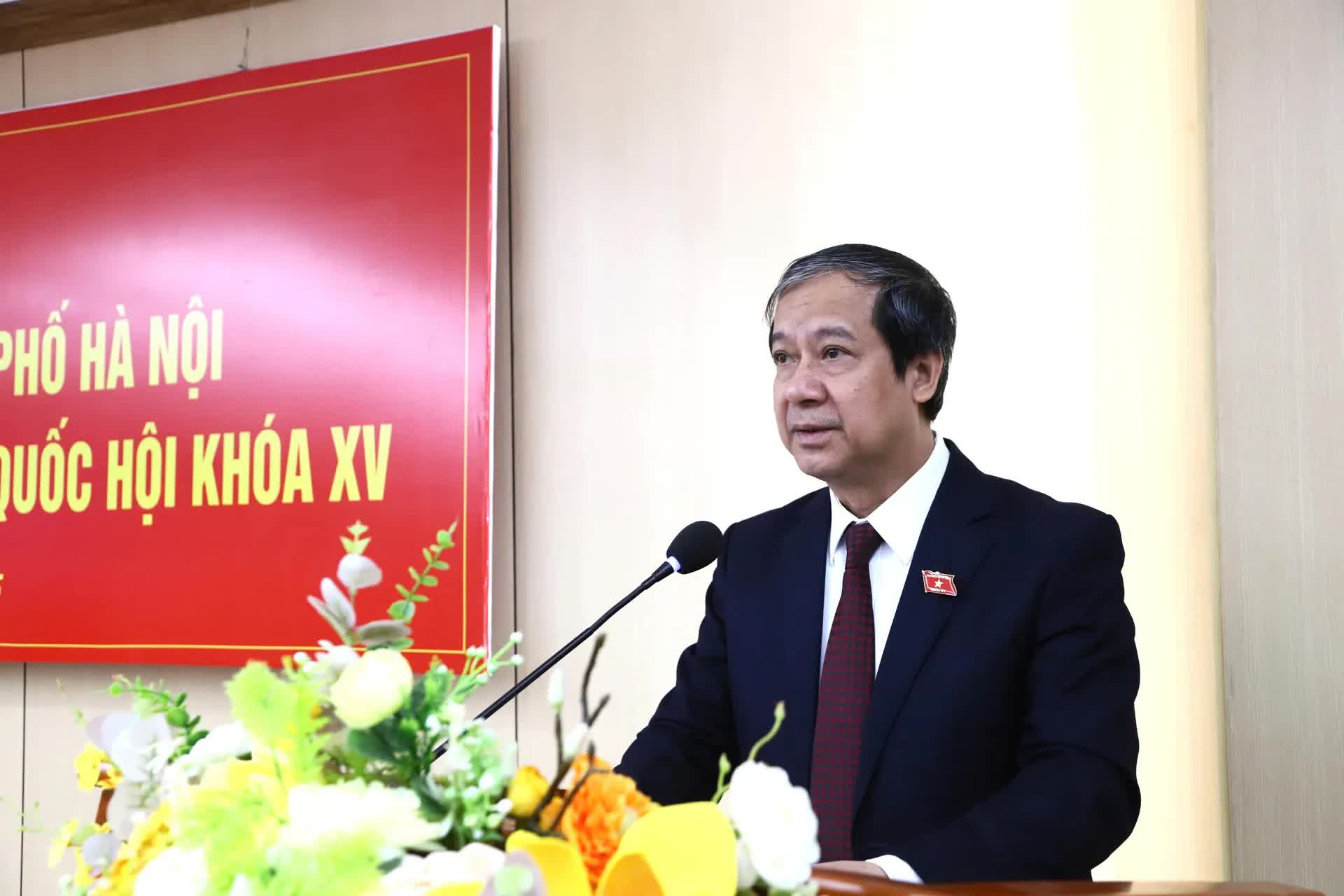 Đại biểu Quốc hội đơn vị bầu cử số 6 TP Hà Nội tiếp xúc cử tri sau Kỳ họp thứ 10- Ảnh 2.